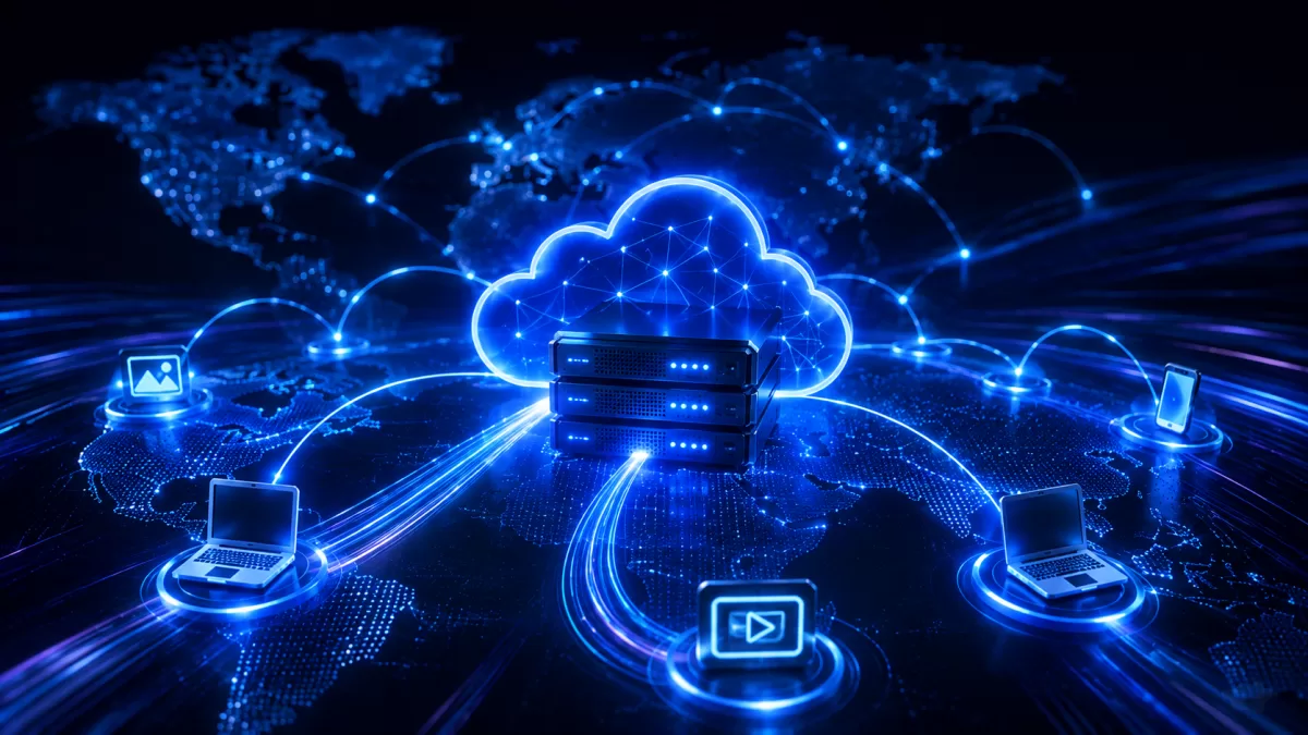 Global CDN network with distributed content delivery nodes
