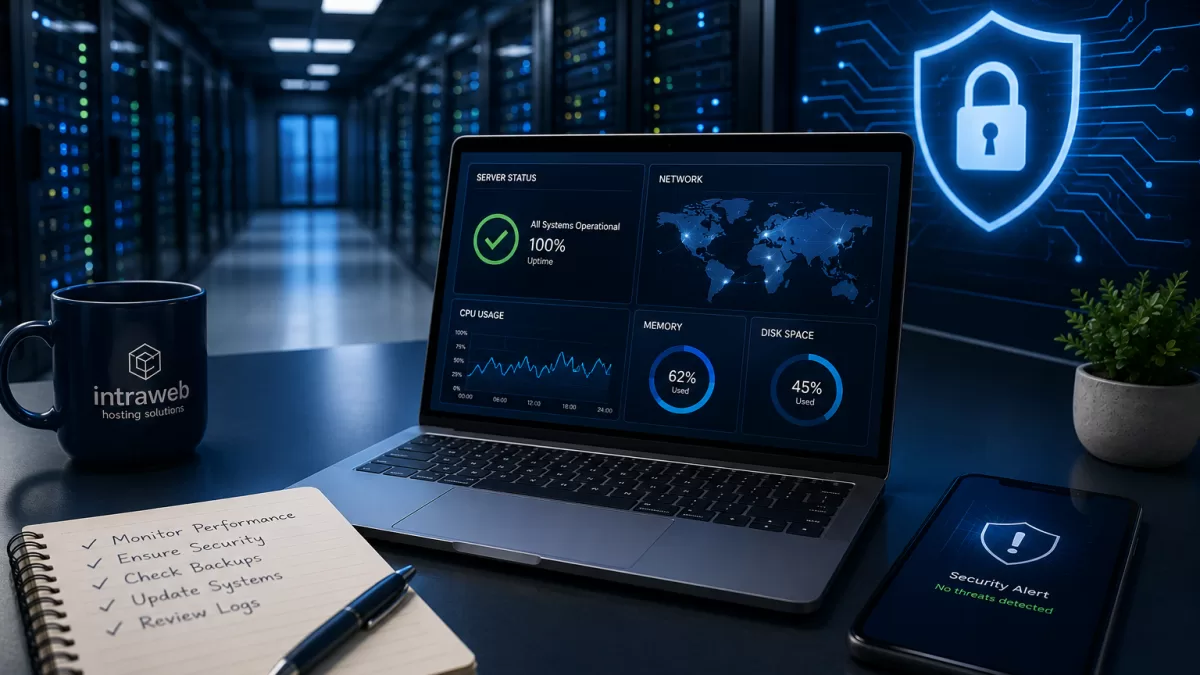 Illustrazione editoriale per questo articolo intraweb.host
